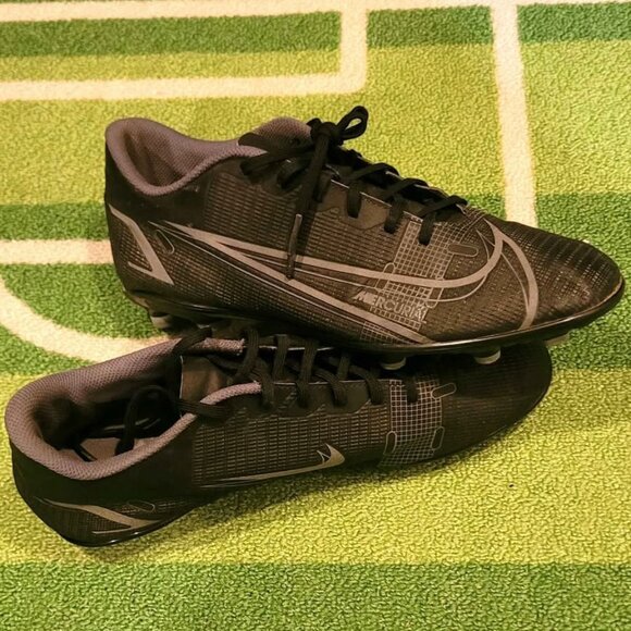 Men's Nike Mercurial Vapor Black/Silver - Picture 8 of 8